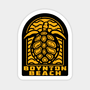 Boynton Beach Florida Sea Turtle Sticker